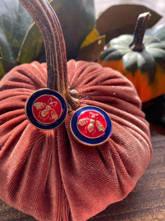 Vintage Gucci Bee Earrings