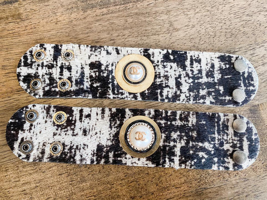 Cowhide Cuff Bracelet