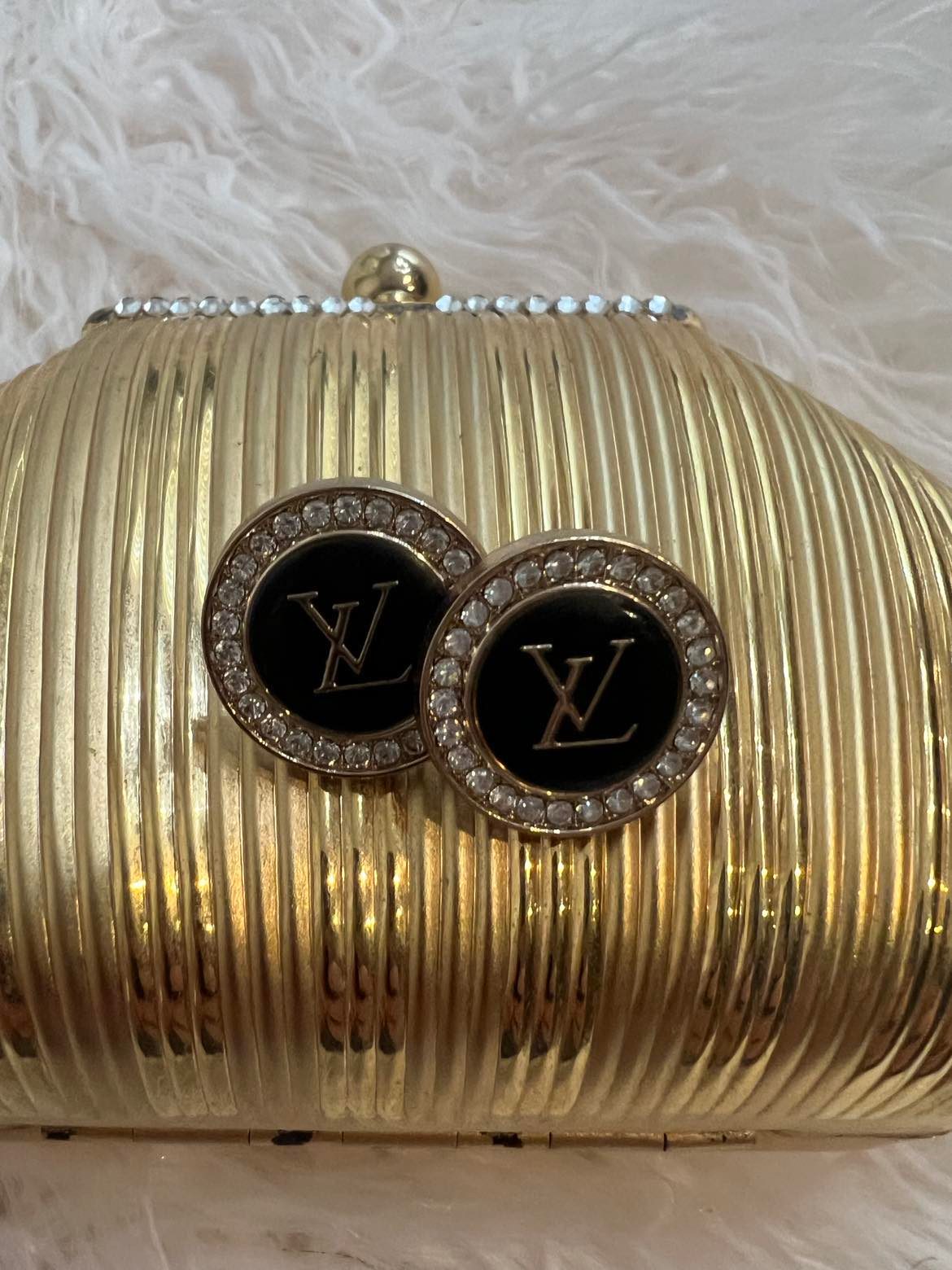 Crystal Louis Vuitton Earrings