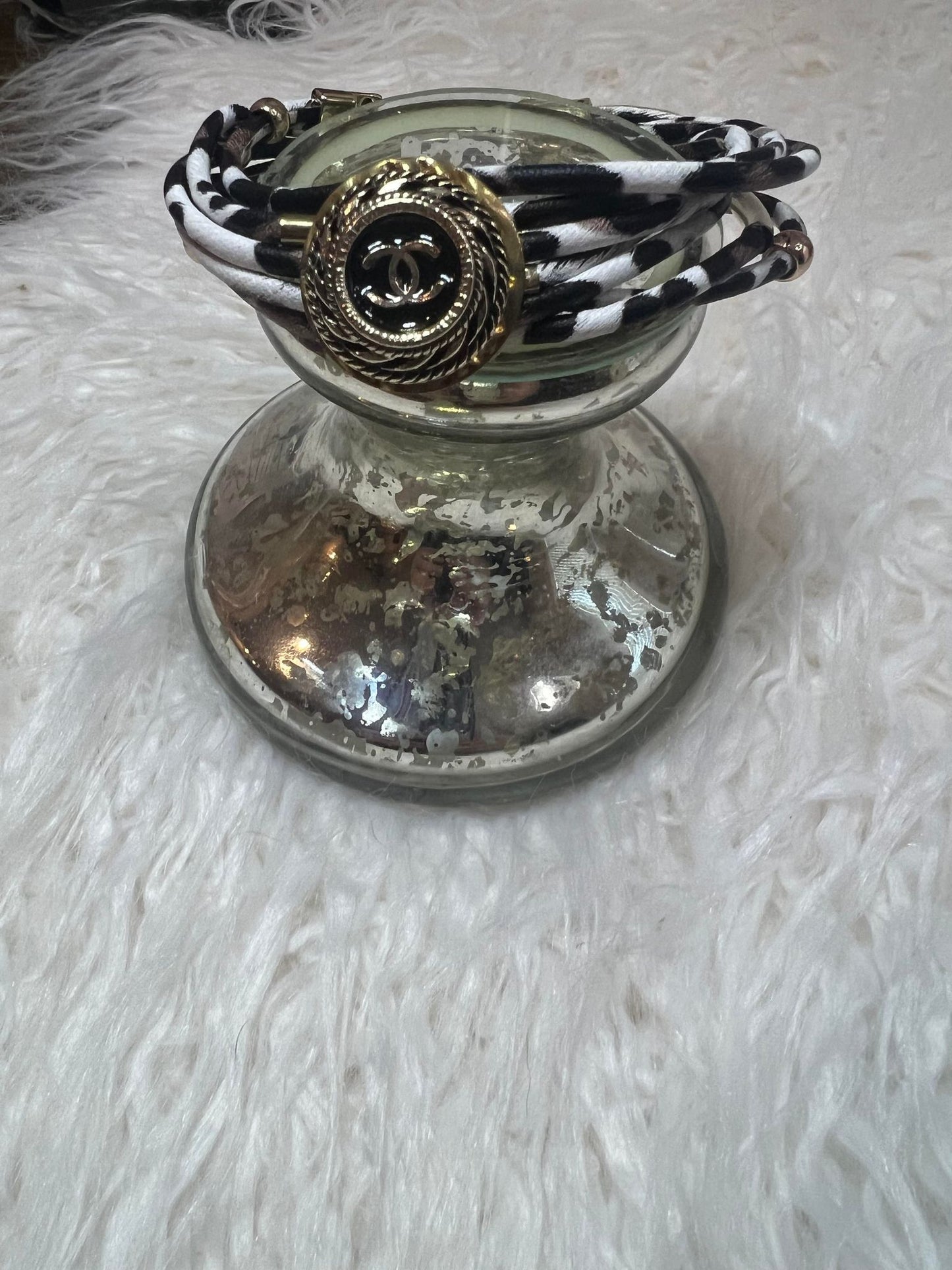 Animal Print Stack Bracelet