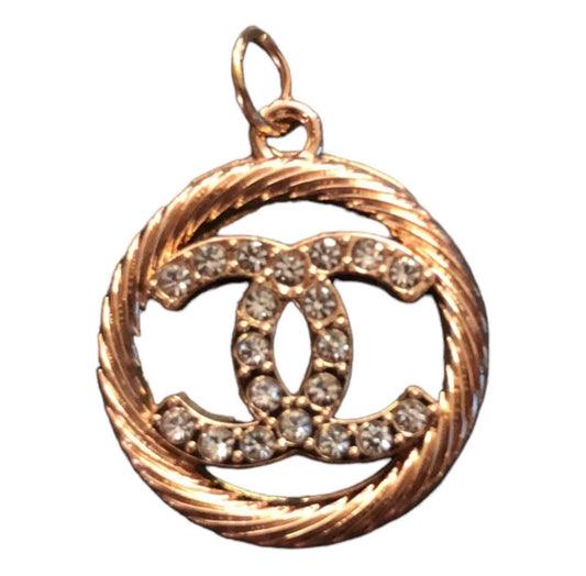 Crystal Circle Chanel Necklace