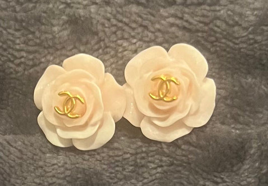 Chanel Flower Earrings