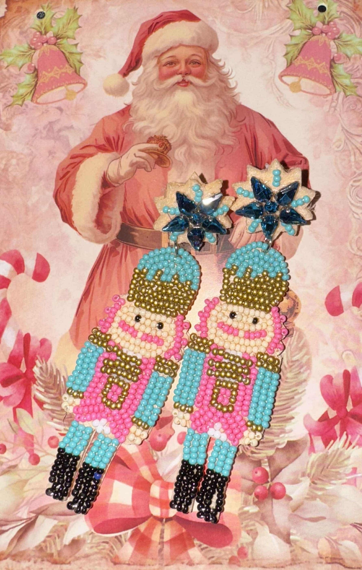 Holiday Cheer Nutcracker earrings