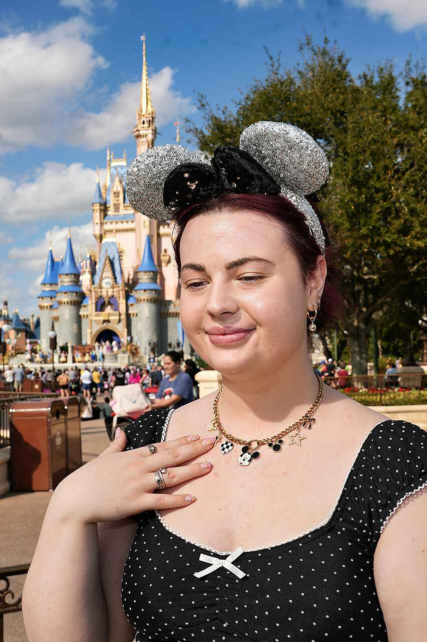 Retro Mouse Once Upon a Charm Necklace