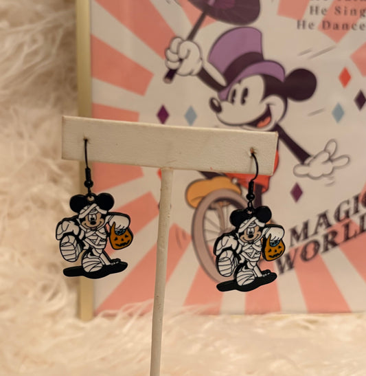 Mummy Mickey Once Upon a Charm Earrings