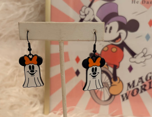 Ghost Minnie Once Upon a Charm Earrings