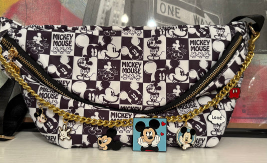 Cartoon Once Upon a Charm Bag w/ Bag Chain