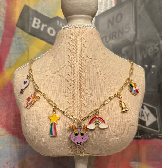 One Spark of Imagination Once Upon a Charm Necklace