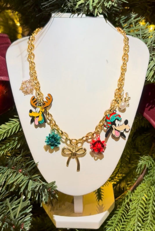 Tied with a Bow  Upon a Charm Necklace