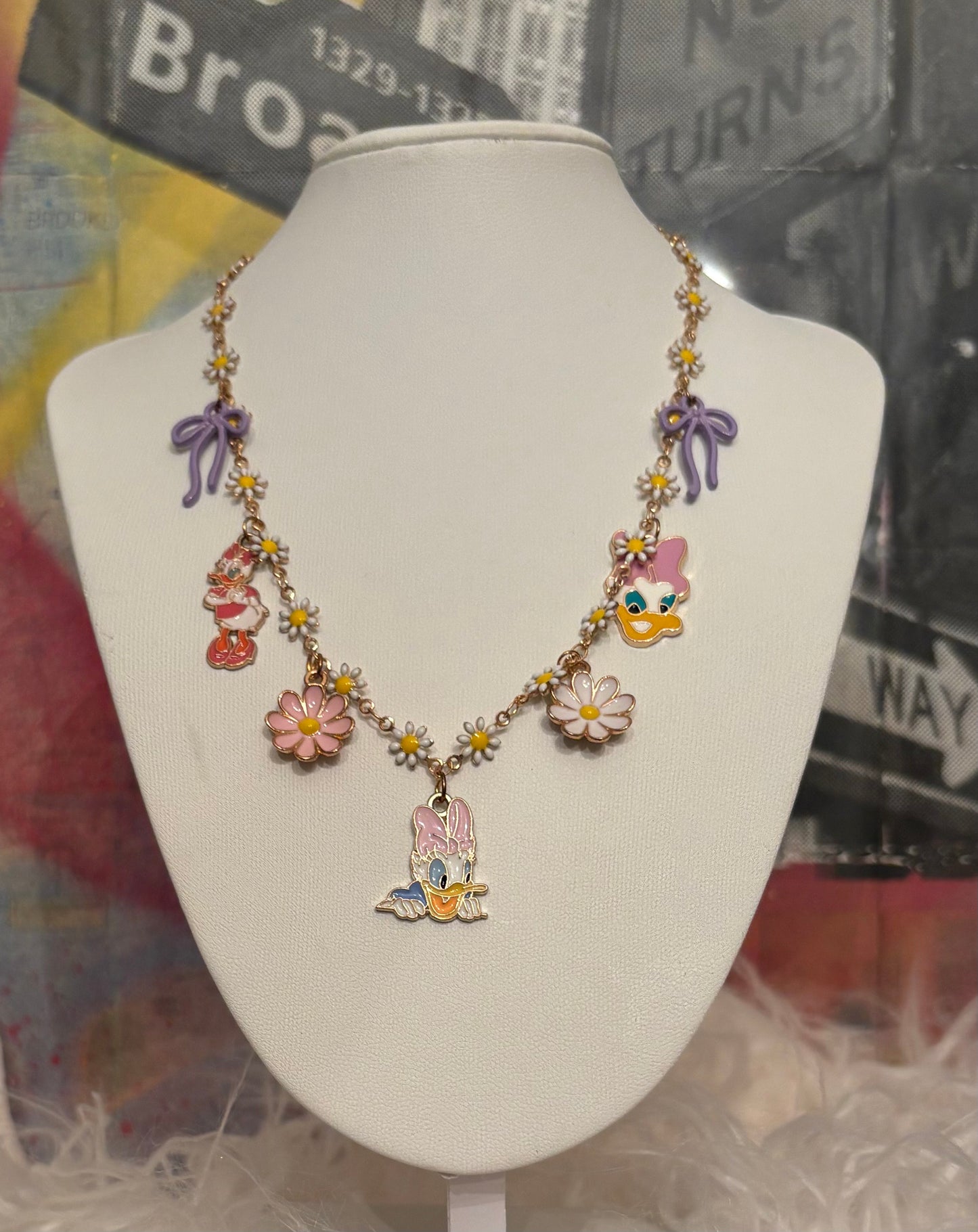 Daisy Explosion Once Upon a Charm Necklace